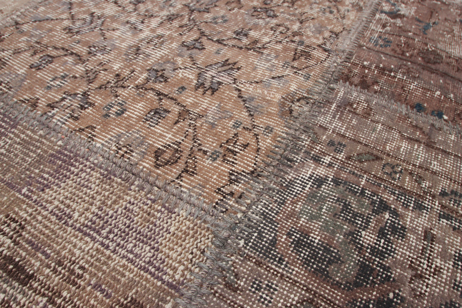 Patchwork tapijt <br>210 x 298 cm
