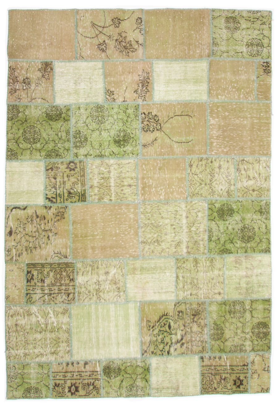 Patchwork tapijt <br> 220 x 318 cm