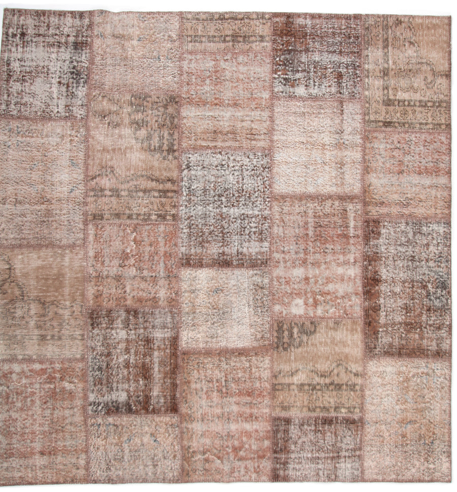 Patchwork tapijt <br> 250 x 260 cm